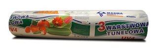 FOLIA TUNELOWA TRZYWARSTWOWA UV4 6*33MA UN