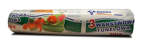 FOLIA TUNELOWA TRZYWARSTWOWA UV4 6*33MA UN FOLIA TUNELOWA TRZYWARSTWOWA UV4 6*33MA UN