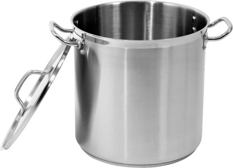 GARNEK WYSOKI Z POKRYWKĄ ZE STALI NIERDZEWNEJ 32X32CM,25.7L. YATO GASTRO GARNEK WYSOKI Z POKRYWKĄ ZE STALI NIERDZEWNEJ 32X32CM,25.7L. YATO GASTRO