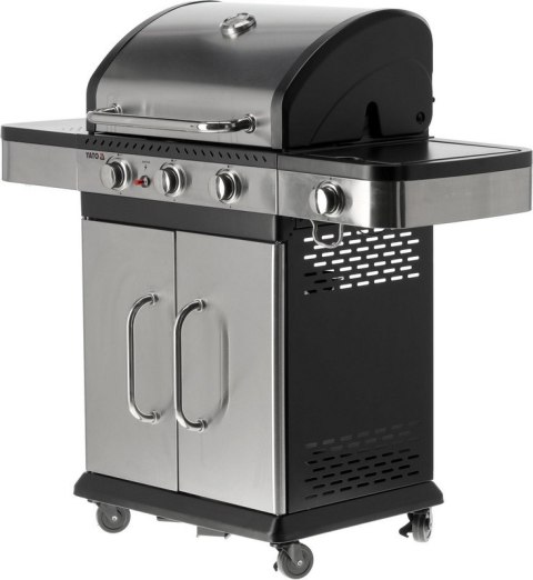 GRILL GAZOWY 3+1, STAL NIERDZEWNA 11.2KW YATO GRILL GAZOWY 3+1, STAL NIERDZEWNA 11.2KW YATO