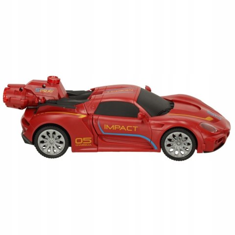 Robot zdalnie sterowany RC REVOLT Auto Sportowe 2w1 Przekształca się w Robo