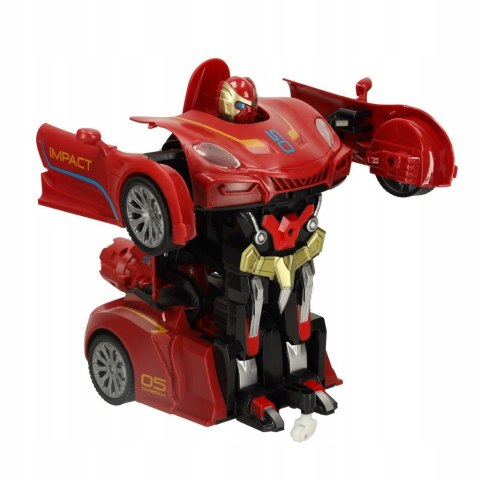 Robot zdalnie sterowany RC REVOLT Auto Sportowe 2w1 Przekształca się w Robo