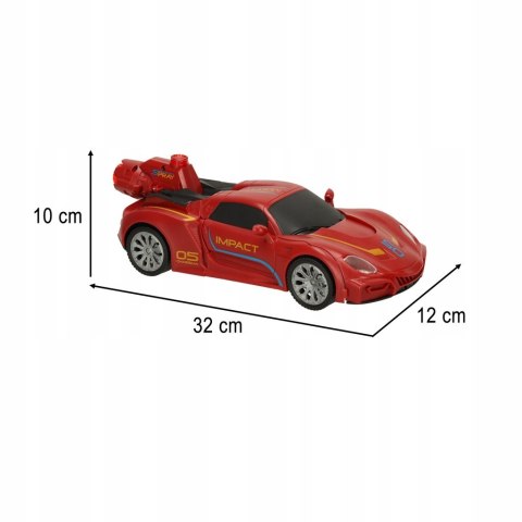 Robot zdalnie sterowany RC REVOLT Auto Sportowe 2w1 Przekształca się w Robo