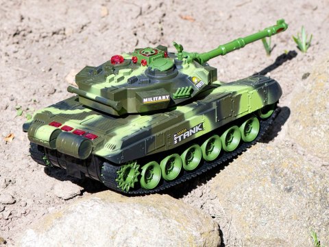 Czołg zdalnie sterowany na pilota RC War Tank 9993 2.4 GHz kamuflaż leśny K
