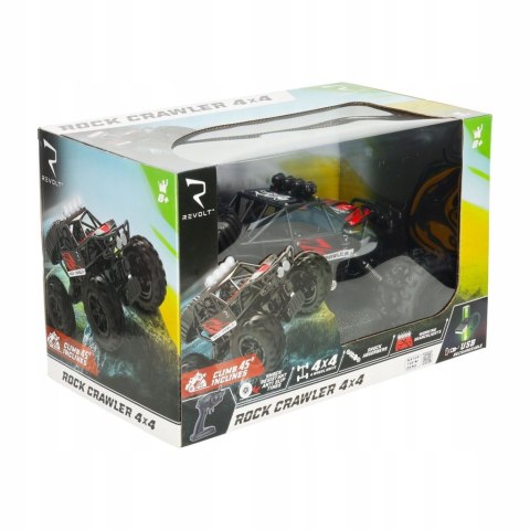 Samochód zdalnie sterowany RC REVOLT TG1021 Rock Crawler 4x4 Off-Road Duże
