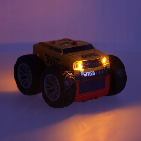 Samochód auto na pilota Revolt 2 Sided Rescue Racer mega transformacja obró