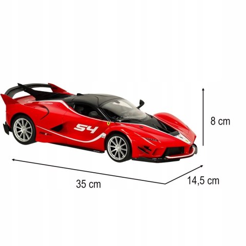 Samochód zdalnie sterowany Rastar 79200 Ferrari FXX 1:14 czerwony Kik Sp. z