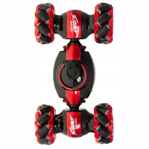 Samochód zdalnie sterowany na pilota RC Speed Pioneer Stunt Car 360 czerwon