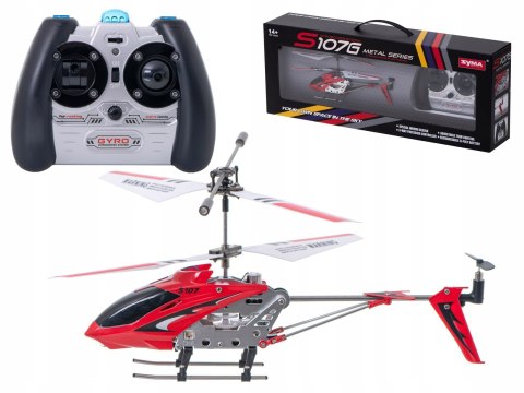 Helikopter zdalnie sterowany na pilota RC SYMA S107G czerwony Kik Sp. z o.
