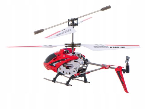 Helikopter zdalnie sterowany na pilota RC SYMA S107G czerwony Kik Sp. z o.