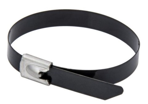 STALOWE OPASKI ZACISKOWE POWLEKANE 4.6*125MM SS304 20SZT. DEDRA STALOWE OPASKI ZACISKOWE POWLEKANE 4.6*125MM SS304 20SZT. DEDRA
