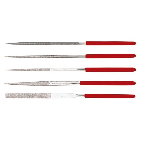 PILNIKI IGLAKI DIAMENTOWE KOMPLET 5-SZTUKOWY 140MM TOPEX PILNIKI IGLAKI DIAMENTOWE KOMPLET 5-SZTUKOWY 140MM TOPEX