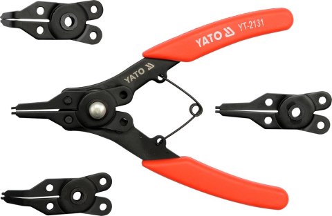 SZCZYPCE SEGERA Z WYMIENNYMI KOŃCÓWKAMI 150MM YATO SZCZYPCE SEGERA Z WYMIENNYMI KOŃCÓWKAMI 150MM YATO