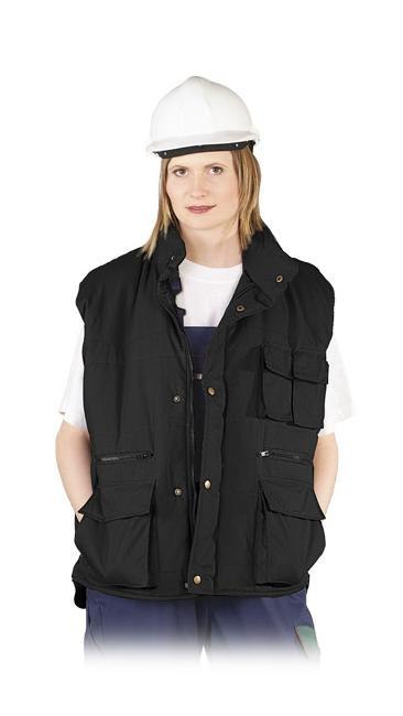 BEZRĘKAWNIK OCIEPLANY KORMORAN CZARNY ROZMIAR XL UN BEZRĘKAWNIK OCIEPLANY KORMORAN CZARNY ROZMIAR XL UN