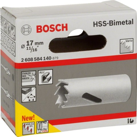 PIŁA OTWORNICA BIMETAL 17MM BOSCH PIŁA OTWORNICA BIMETAL 17MM BOSCH