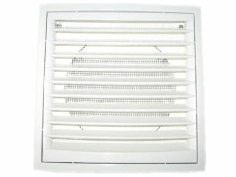 KRATKA Z SIATKĄ KR 100/125MM BIAŁA DOSPEL KRATKA Z SIATKĄ KR 100/125MM BIAŁA DOSPEL