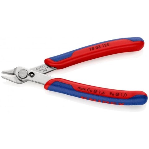 SZCZYPCE DO CIĘCIA 125MM ELECTRONIC SUPER KNIPS KNIPEX SZCZYPCE DO CIĘCIA 125MM ELECTRONIC SUPER KNIPS KNIPEX