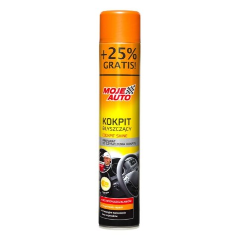 KOKPIT BŁYSZCZĄCY 600ML CYTRYNA MOJE AUTO KOKPIT BŁYSZCZĄCY 600ML CYTRYNA MOJE AUTO
