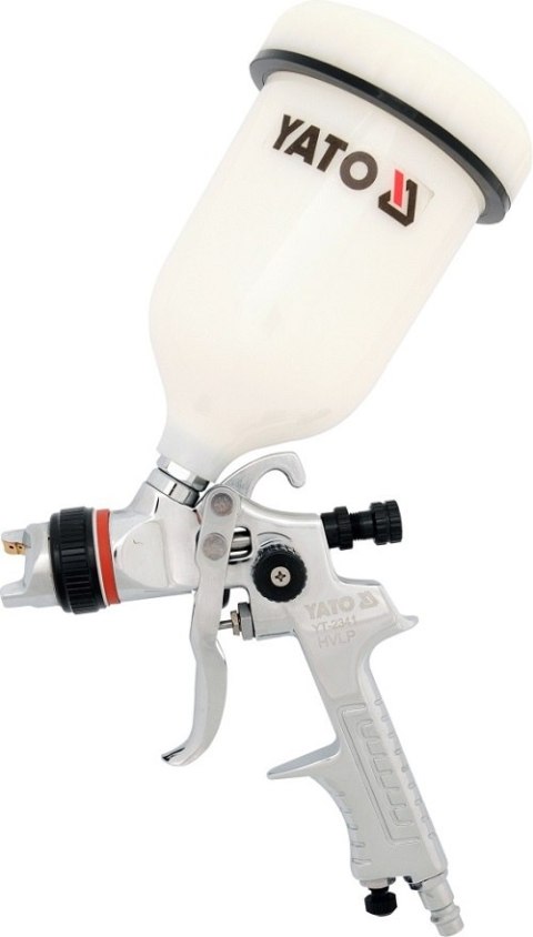 PISTOLET LAKIERNICZY HVLP 0.6L 1.5MM YATO PISTOLET LAKIERNICZY HVLP 0.6L 1.5MM YATO