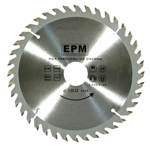 PIŁA SPIEKOWA 180MM 40 ZĘBÓW EPM PIŁA SPIEKOWA 180MM 40 ZĘBÓW EPM