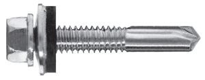WKRĘT SAMOWIERTNY Z ŁBEM 6-KĄTNYM HWH 5.5*50MM Z EPDM 16MM UN WKRĘT SAMOWIERTNY Z ŁBEM 6-KĄTNYM HWH 5.5*50MM Z EPDM 16MM UN