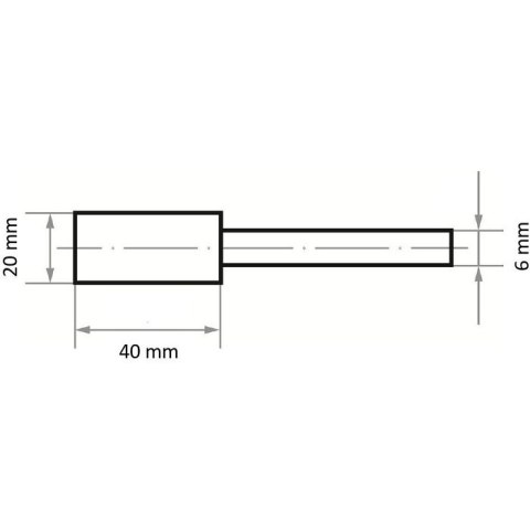 ŚCIERNICA TRZPIENIOWA MK 36 N V10 20*40*6 LUKAS ŚCIERNICA TRZPIENIOWA MK 36 N V10 20*40*6 LUKAS