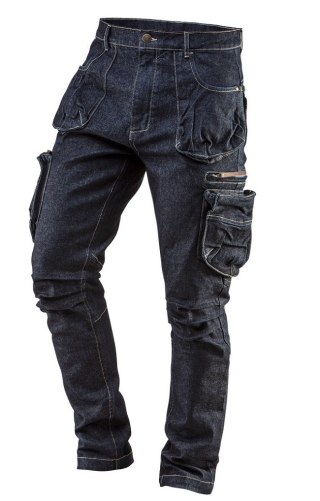 SPODNIE ROBOCZE 5-KIESZENIOWE DENIM ROZMIAR M NEO