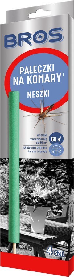 PAŁECZKI NA KOMARY (4SZT) BROS PAŁECZKI NA KOMARY (4SZT) BROS