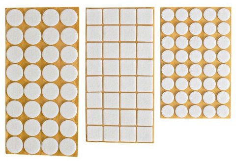 PODKŁADKA FILCOWA BLISTER BIAŁA 40*40MM - 4SZT UN PODKŁADKA FILCOWA BLISTER BIAŁA 40*40MM - 4SZT UN
