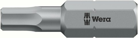 BIT SZEŚCIOKĄTNY 2,0 X 25 MM HEX-PLUS WZMOCNIONY TYP 840/1 Z WERA BIT SZEŚCIOKĄTNY 2,0 X 25 MM HEX-PLUS WZMOCNIONY TYP 840/1 Z WERA