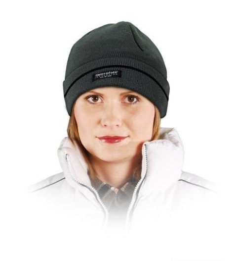 CZAPKA BAWEŁNIANA SZARA CZBAW-THINSUL_S XL UN CZAPKA BAWEŁNIANA SZARA CZBAW-THINSUL_S XL UN