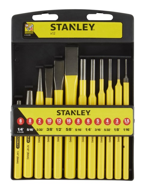 PRZECINAKI + PUNKTAKI ZESTAW 12SZT STANLEY PRZECINAKI + PUNKTAKI ZESTAW 12SZT STANLEY