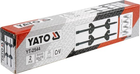 ŚCIĄGACZ DO SPRĘŻYN 82*370 2SZT YATO ŚCIĄGACZ DO SPRĘŻYN 82*370 2SZT YATO