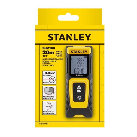 DALMIERZ LASEROWY SLM100 30M STANLEY DALMIERZ LASEROWY SLM100 30M STANLEY