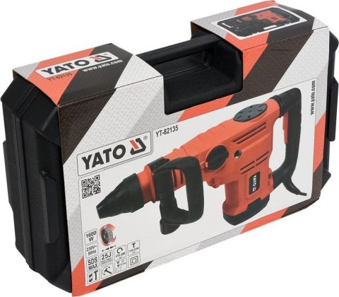MŁOT UDAROWO OBROTOWY SDS-MAX 25J YATO MŁOT UDAROWO OBROTOWY SDS-MAX 25J YATO