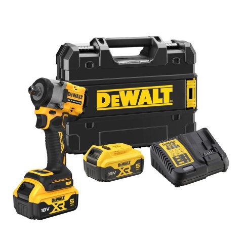 AKUMULATOROWY KLUCZ UDAROWY 1/2' XR 18V 2*5.0AH 610 NM DEWALT AKUMULATOROWY KLUCZ UDAROWY 1/2' XR 18V 2*5.0AH 610 NM DEWALT