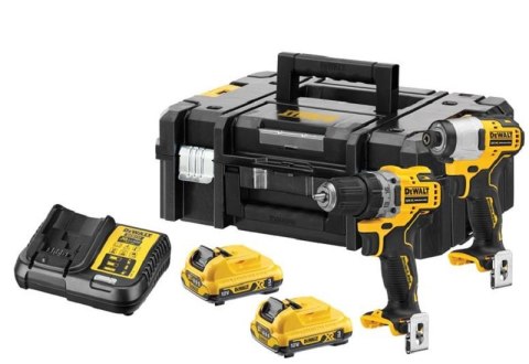 ZESTAW XR 12V DCD701 + DCF801 2*3.0 AH DEWALT ZESTAW XR 12V DCD701 + DCF801 2*3.0 AH DEWALT