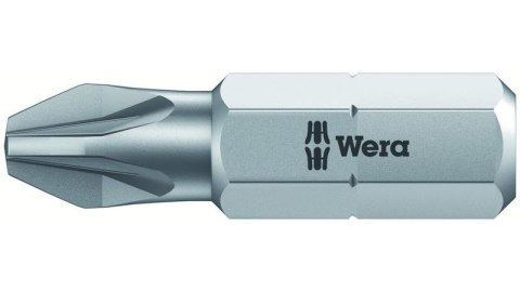 BIT, GROT KRZYŻOWY PZ3 X 25 MM, 855/1 Z WERA BIT, GROT KRZYŻOWY PZ3 X 25 MM, 855/1 Z WERA