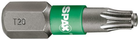 BIT, GROT, KOŃCÓWKA 20 25MM T-STAR PLUS SPAX BIT, GROT, KOŃCÓWKA 20 25MM T-STAR PLUS SPAX