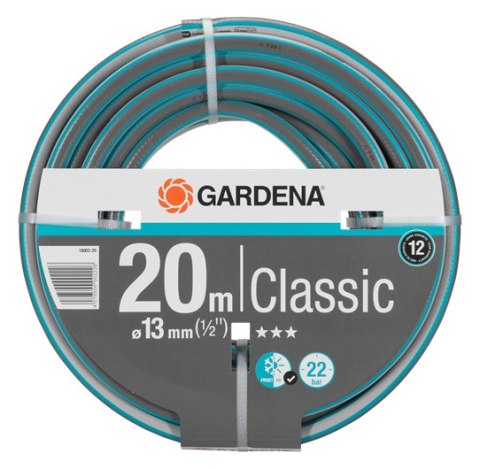 WĄŻ OGRODOWY CLASSIC 1/2', 20 M GARDENA WĄŻ OGRODOWY CLASSIC 1/2', 20 M GARDENA