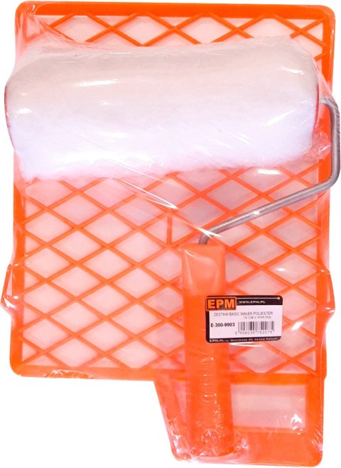 ZESTAW BASIC WAŁEK POLIESTER 18CM Z KRATKĄ EPM ZESTAW BASIC WAŁEK POLIESTER 18CM Z KRATKĄ EPM