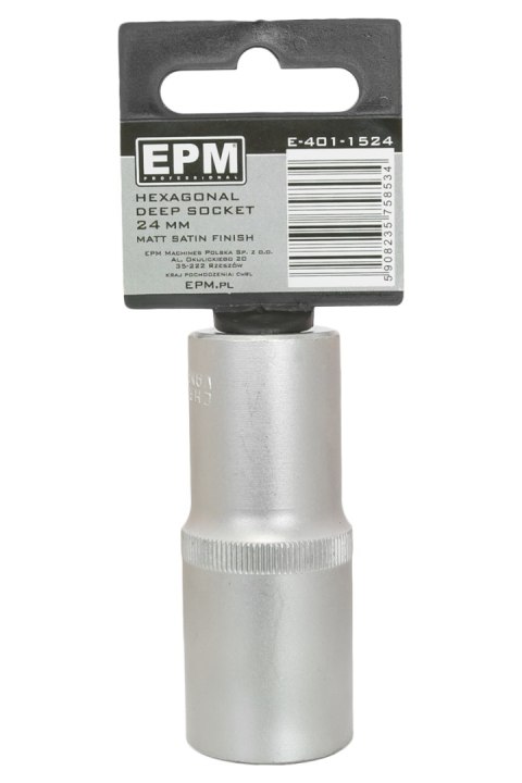 NASADKA DŁUGA 1/2'' 6-KĄTNA SATIN 10MM EPM NASADKA DŁUGA 1/2'' 6-KĄTNA SATIN 10MM EPM