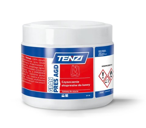 ŚRODEK DO CZYSZCZENIA EKSPRESÓW DO KAWY GRAN PRES AGD 0.5KG TENZI ŚRODEK DO CZYSZCZENIA EKSPRESÓW DO KAWY GRAN PRES AGD 0.5KG TENZI