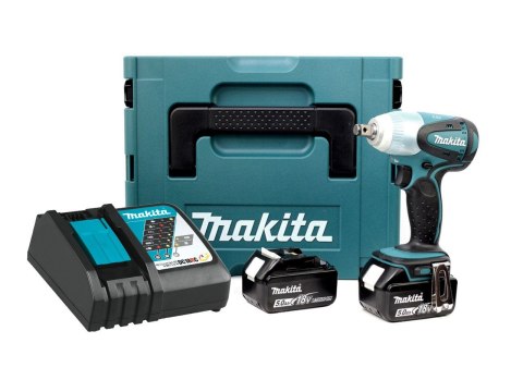 KLUCZ UDAROWY AKUMULATOROWY 1/2'' 230NM 18V 2*5.0AH LI-LION MAKITA KLUCZ UDAROWY AKUMULATOROWY 1/2'' 230NM 18V 2*5.0AH LI-LION MAKITA