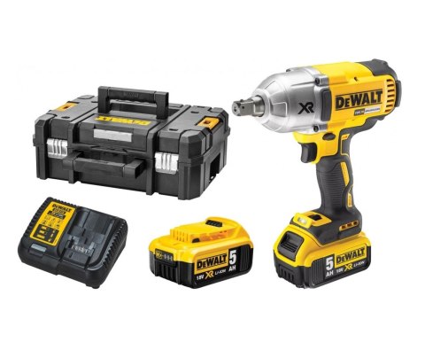 KLUCZ UDAROWY XR 1/2'' 18V 2*5.0AH TSTAK 1625 NM DEWALT KLUCZ UDAROWY XR 1/2'' 18V 2*5.0AH TSTAK 1625 NM DEWALT