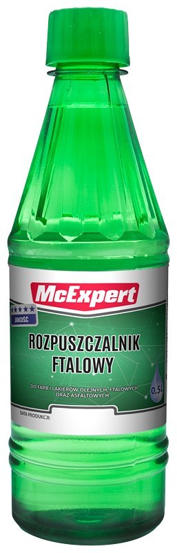 ROZPUSZCZALNIK FTALOWY 0,5L MC EXPERT ROZPUSZCZALNIK FTALOWY 0,5L MC EXPERT