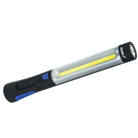 LATARKA AKU. 3W COB LED+3W ZASILACZ USB NA 230V I 12V DEDRA LATARKA AKU. 3W COB LED+3W ZASILACZ USB NA 230V I 12V DEDRA