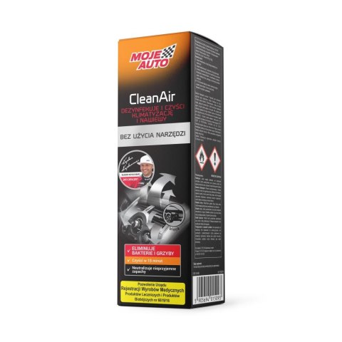 ODŚWIEŻACZ KLIMATYZACJI I NAWIEWÓW BLACK-150 ML MOJE AUTO ODŚWIEŻACZ KLIMATYZACJI I NAWIEWÓW BLACK-150 ML MOJE AUTO
