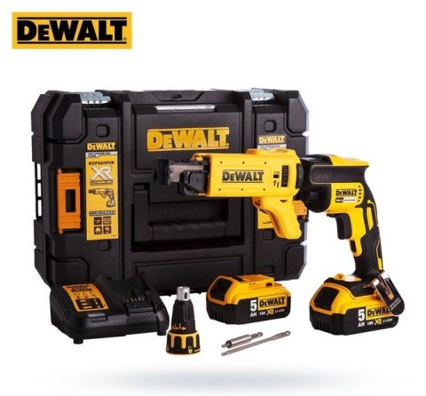 WKRĘTARKA AKUMULATOROWA DO G-K XR 18V 2*5,0AH LI-LON+DCF6201 DEWALT WKRĘTARKA AKUMULATOROWA DO G-K XR 18V 2*5,0AH LI-LON+DCF6201 DEWALT