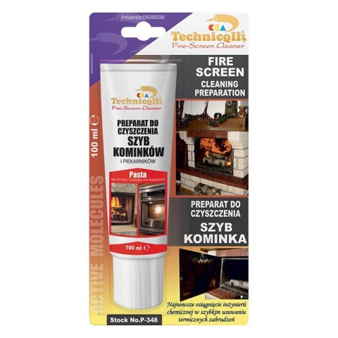PREPARAT DO CZYSZCZENIA SZYB KOMINKOWYCH 100ML TECHNICQLL PREPARAT DO CZYSZCZENIA SZYB KOMINKOWYCH 100ML TECHNICQLL